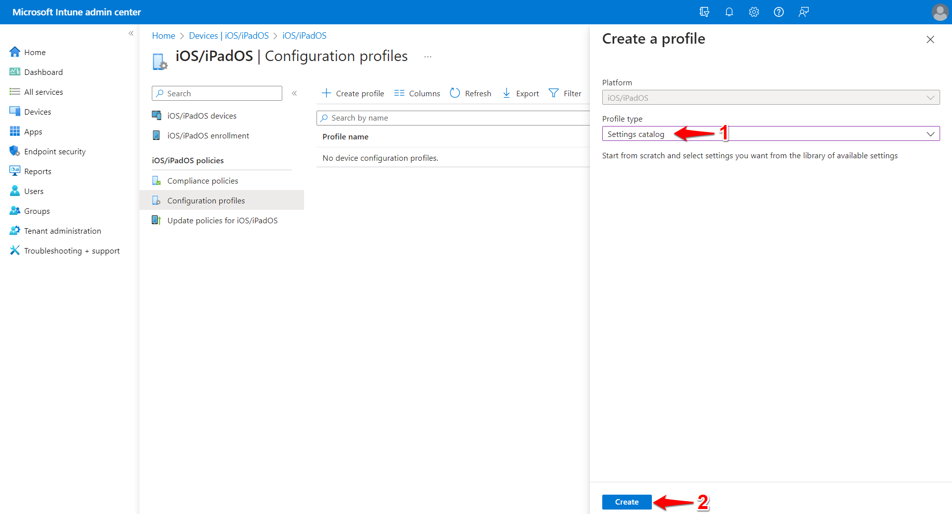 iOS/iPadOS: Intune - Creating a Content Filter Profile for Absolute ...