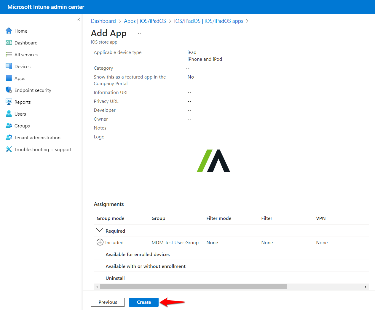 iOS/iPadOS: Intune - Deploying Absolute Secure Access