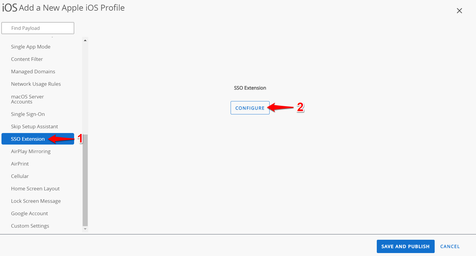 iOS/iPadOS: Workspace ONE - Creating a User Initiated VPN Profile with ...