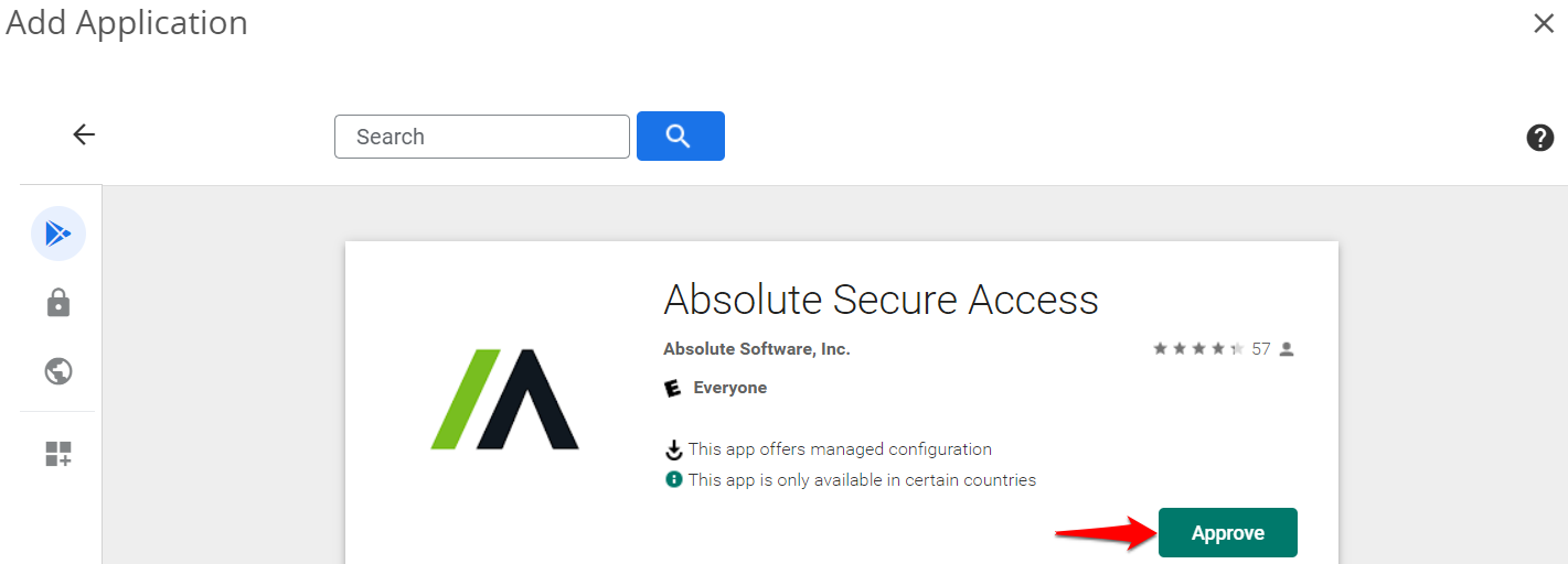 Android: Workspace ONE - Deploying Absolute Secure Access