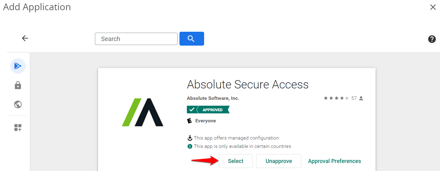 Android: Workspace ONE - Deploying Absolute Secure Access