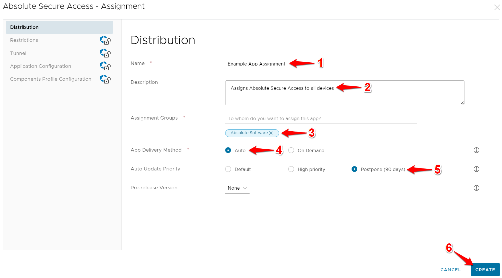 Android: Workspace ONE - Deploying Absolute Secure Access