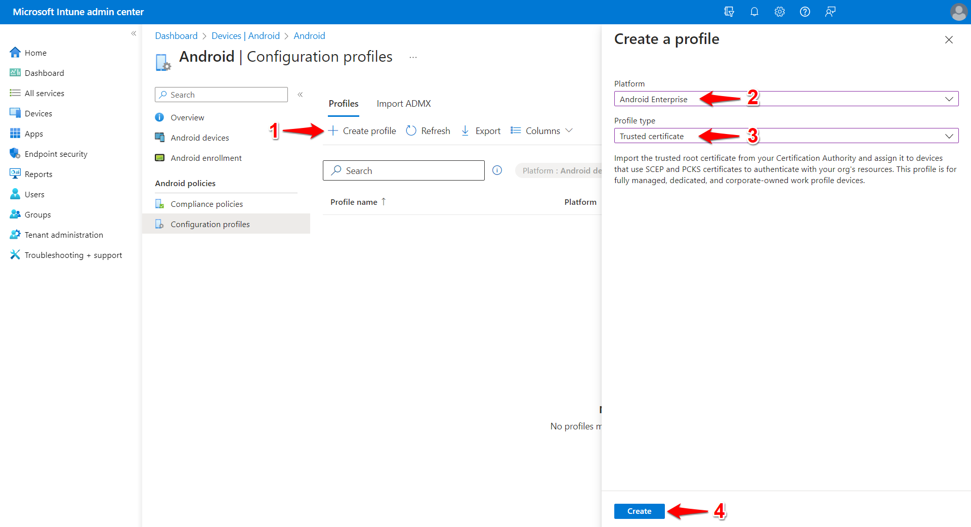 Android: Intune - Preparing an Android Device for Use with Secure Web ...