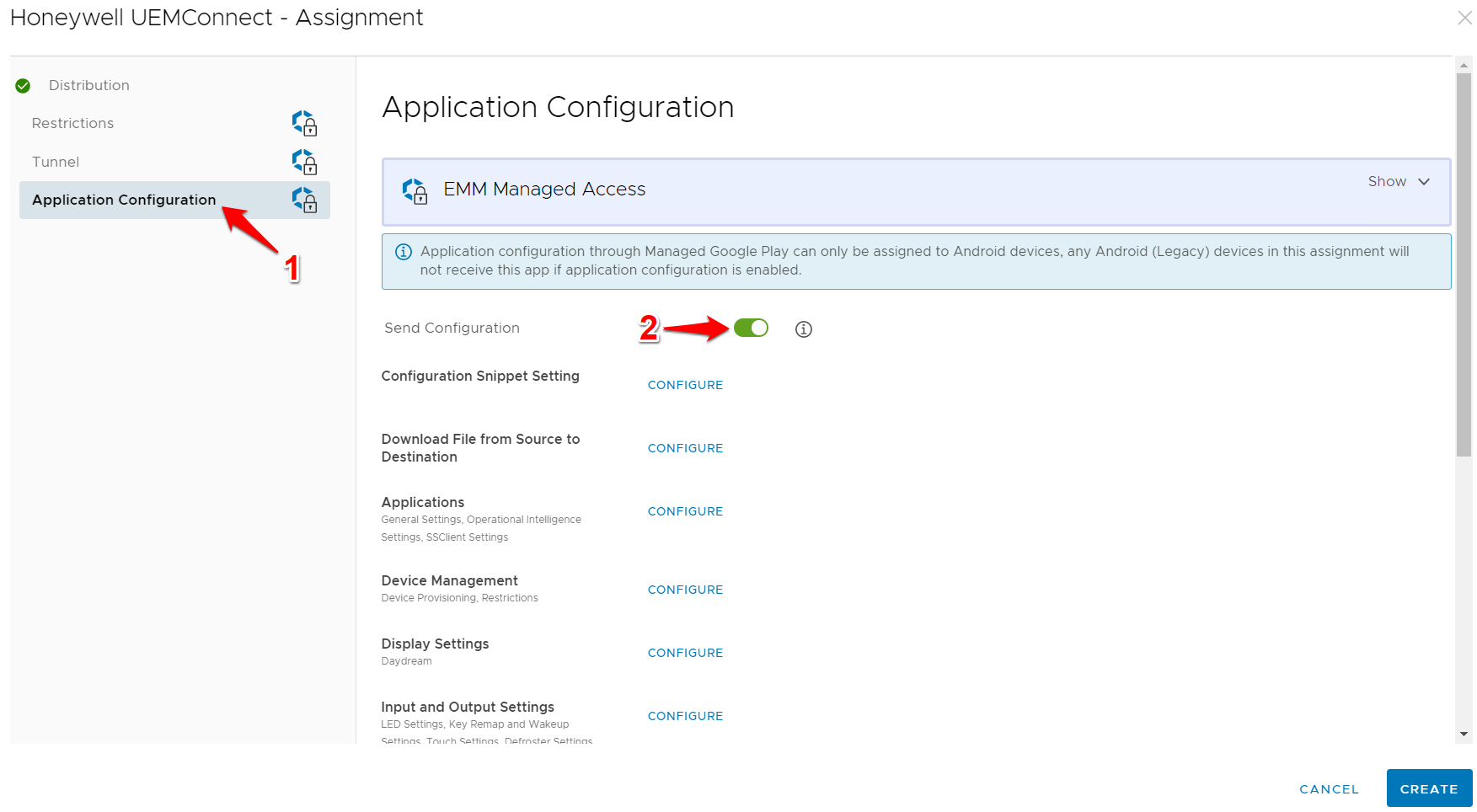 Workspace ONE: Android - Using Honeywell UEMConnect to Set Draw Over ...