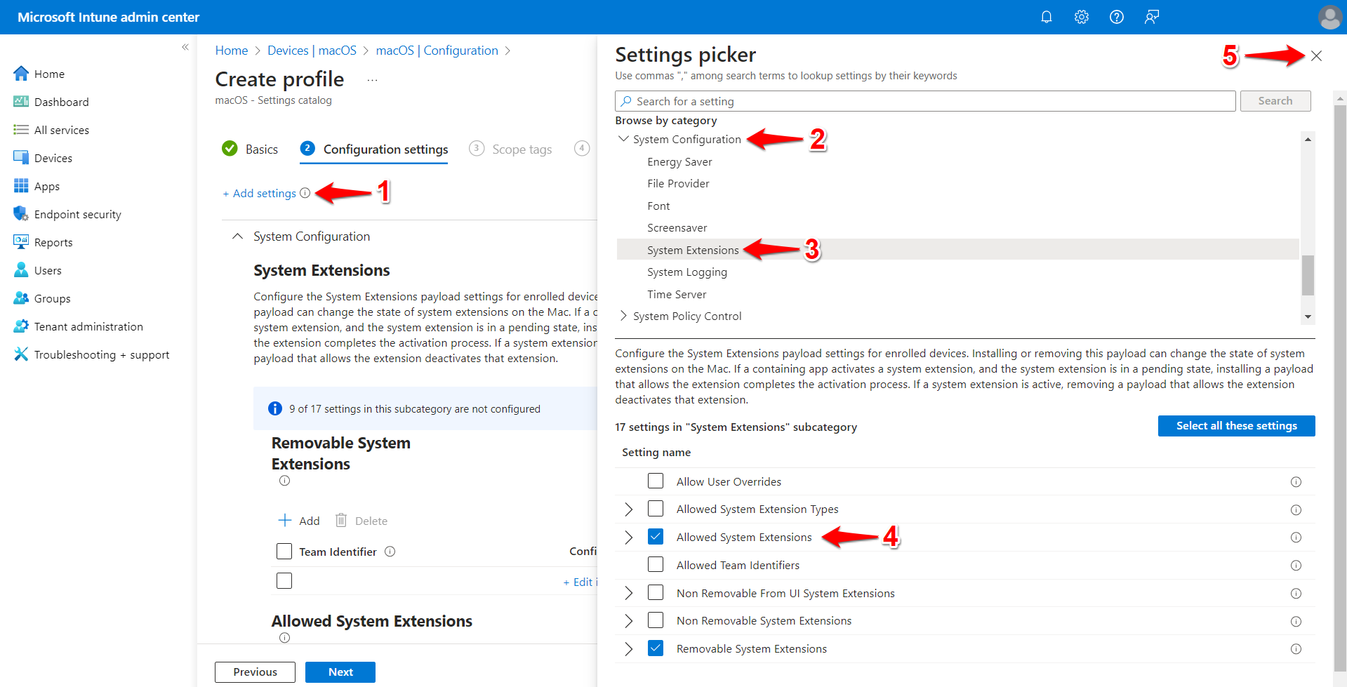 macOS: Intune - Configuring Supporting Profiles for the Secure Access ...