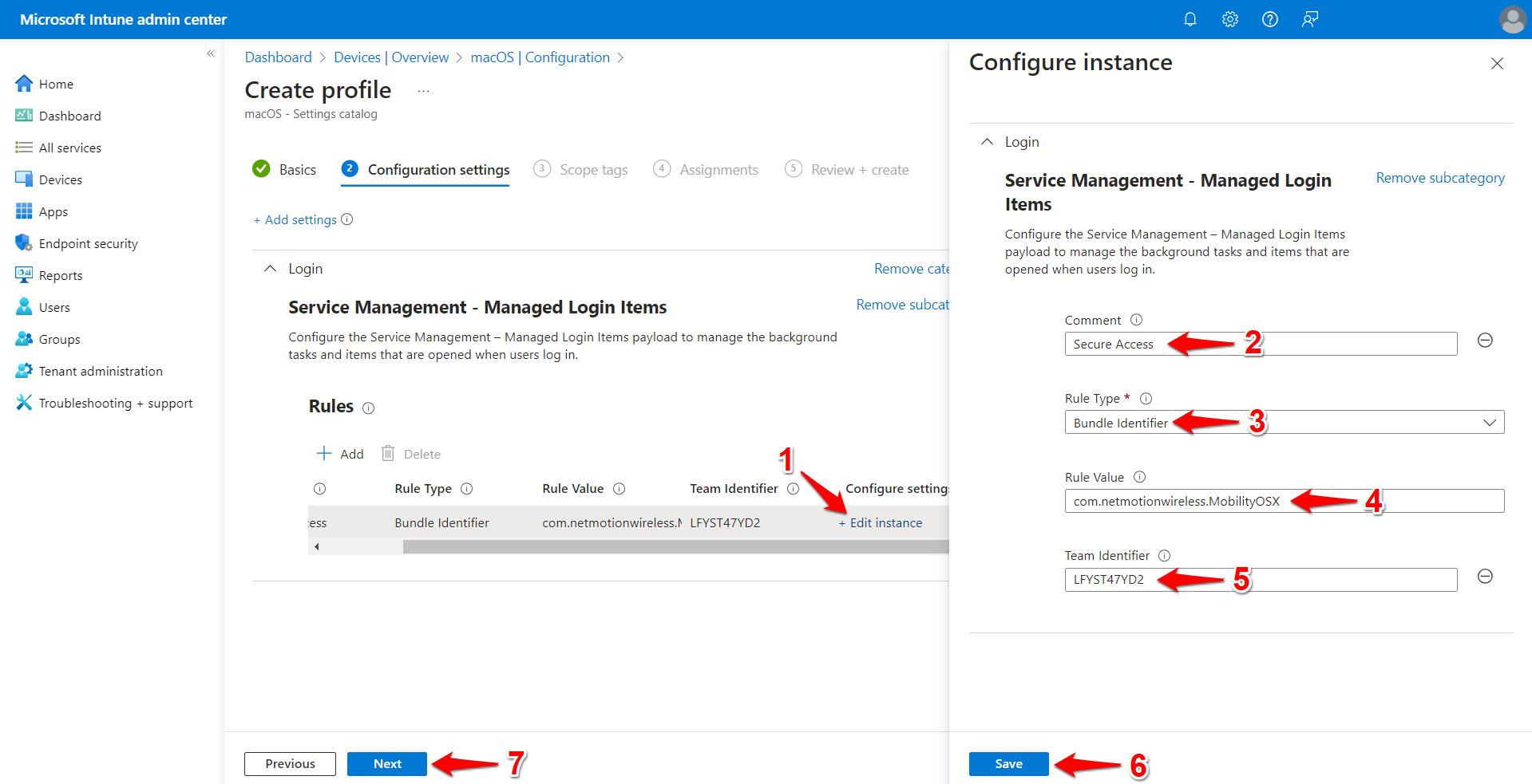 macOS: Intune - Configuring Supporting Profiles for the Secure Access ...
