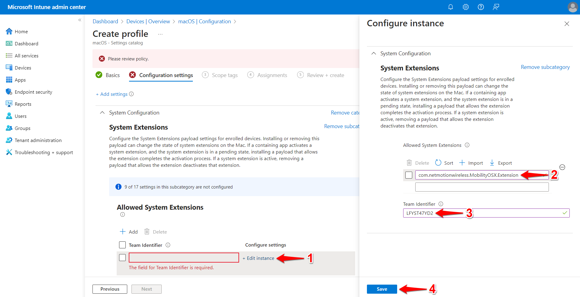 macOS: Intune - Configuring Supporting Profiles for the Secure Access ...
