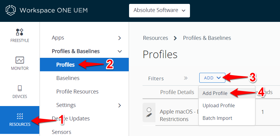 macOS: Workspace ONE - Preparing a macOS Device for Use with Secure Web ...