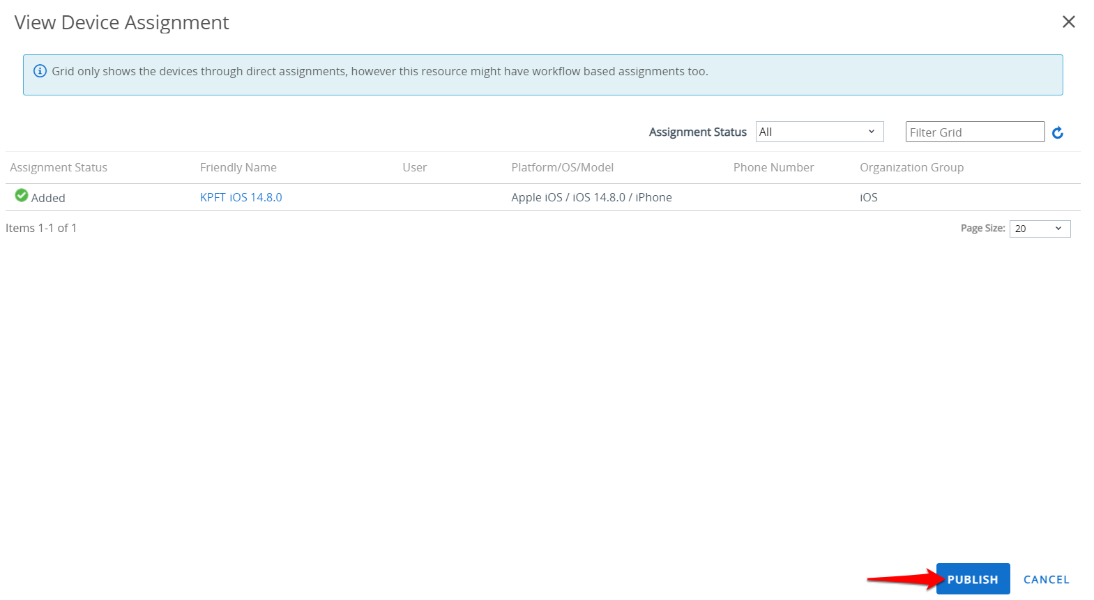 iOS/iPadOS: Workspace ONE - Preparing a Supervised iOS Device for Use ...