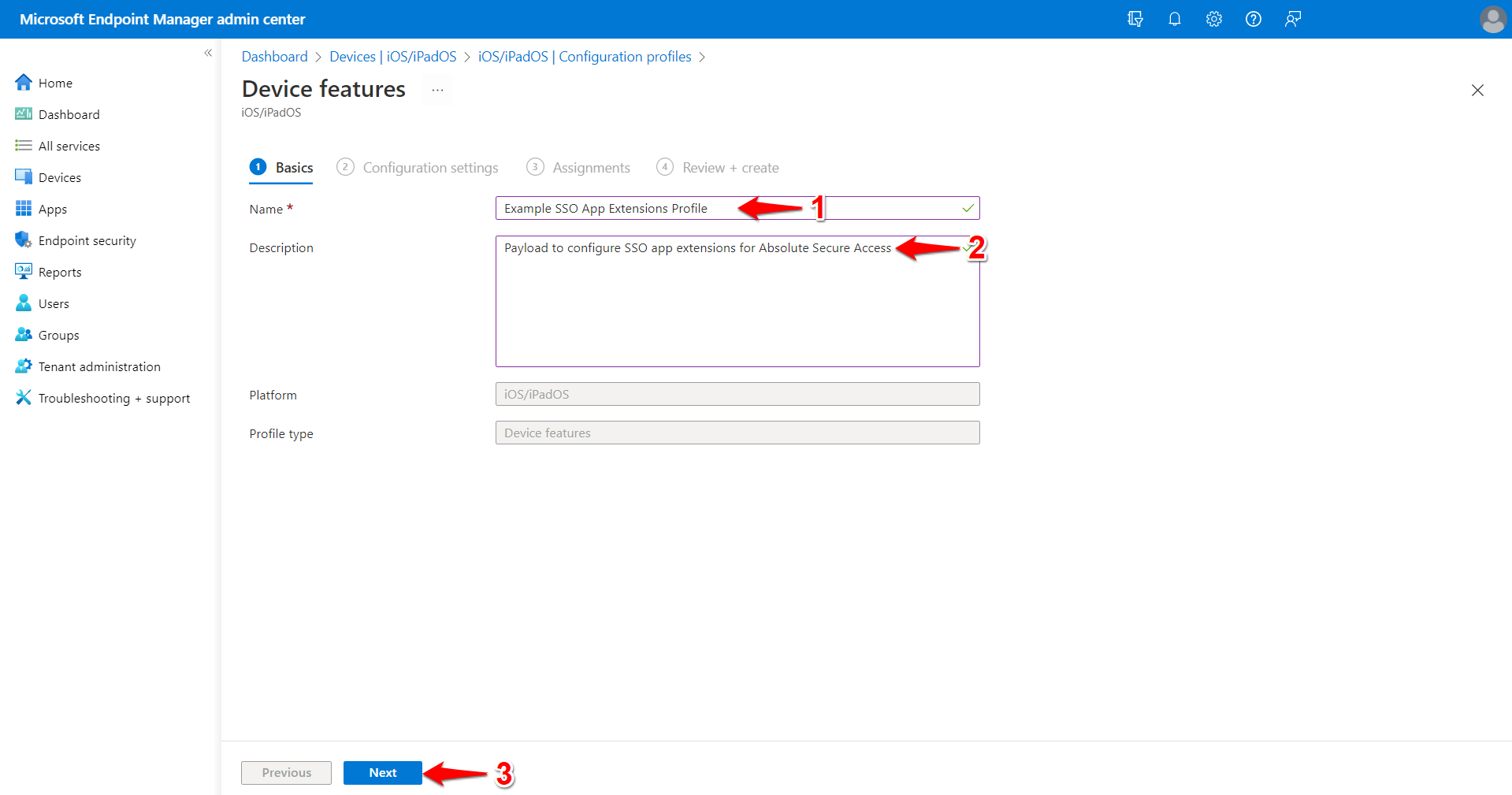 iOS/iPadOS: Intune - Creating a User Initiated VPN Profile with Azure ...