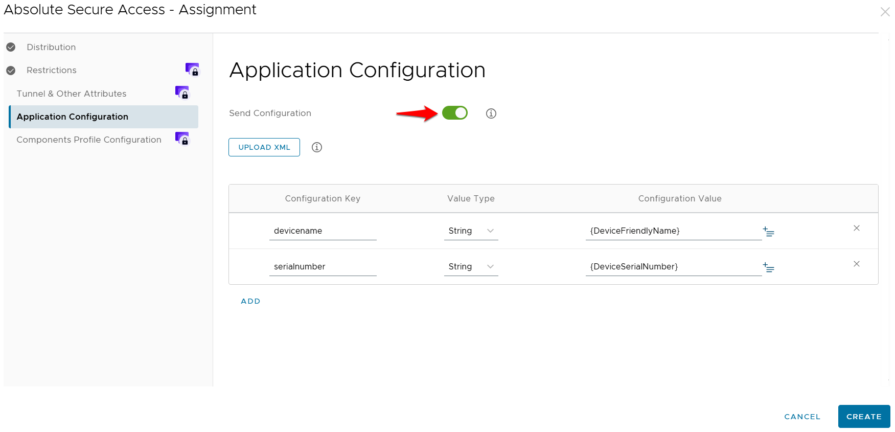 iOS/iPadOS: Workspace ONE - Deploying Absolute Secure Access